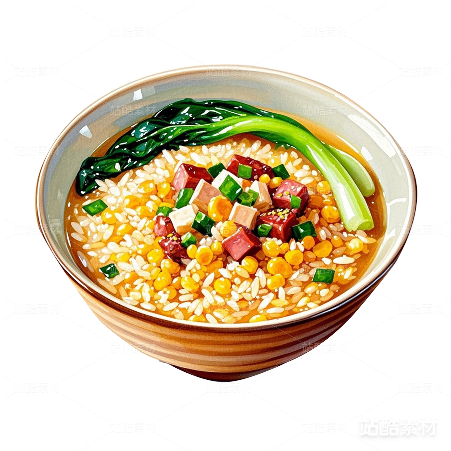 江西肉丁泡飯水彩手繪美食素材（主預覽-16994） - 未分類 - 站酷設計師心夢創(chuàng)意原創(chuàng)素材 - 站酷ZCOOL