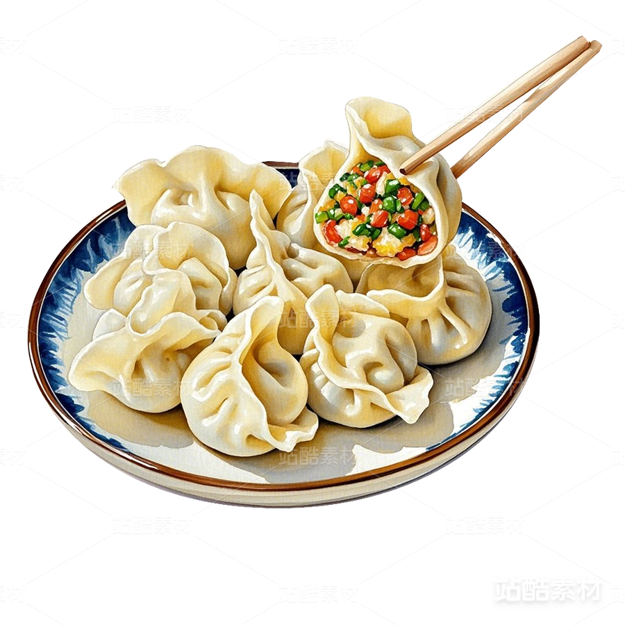 一盤美味餃子水彩手繪美食素材（主預(yù)覽-17033） - 未分類 - 站酷設(shè)計(jì)師心夢(mèng)創(chuàng)意原創(chuàng)素材 - 站酷ZCOOL