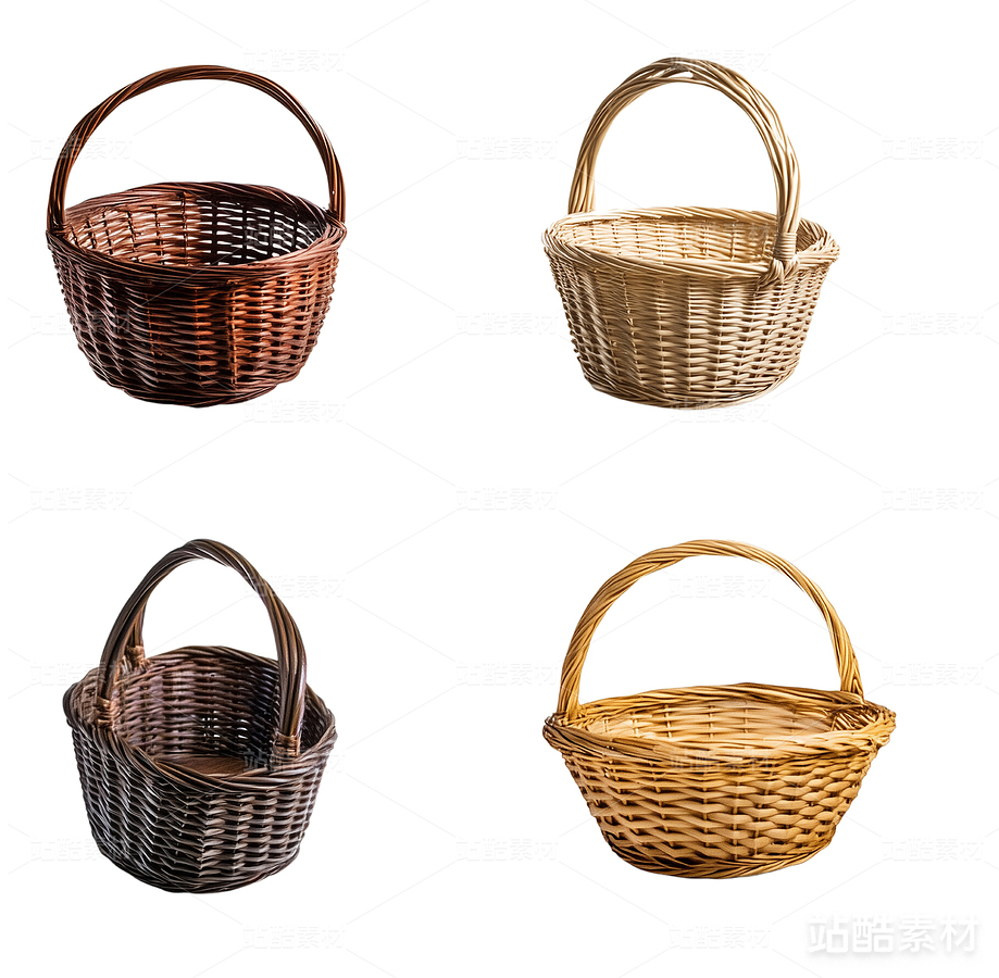 編織筐藤編筐水果籃 免扣（主預(yù)覽-18264） - 未分類 - 站酷設(shè)計(jì)師后街嗎嘍丶原創(chuàng)素材 - 站酷ZCOOL