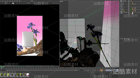 产品渲染-盒子花草树木渲染(导航-19812) - 未分类 - 站酷设计师逐风卷原创素材 - 站酷ZCOOL