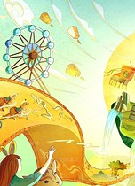 城市非遗文创插画 | 天津（导航-20183） - 未分类 - 站酷设计师若宣插画原创素材 - 站酷ZCOOL