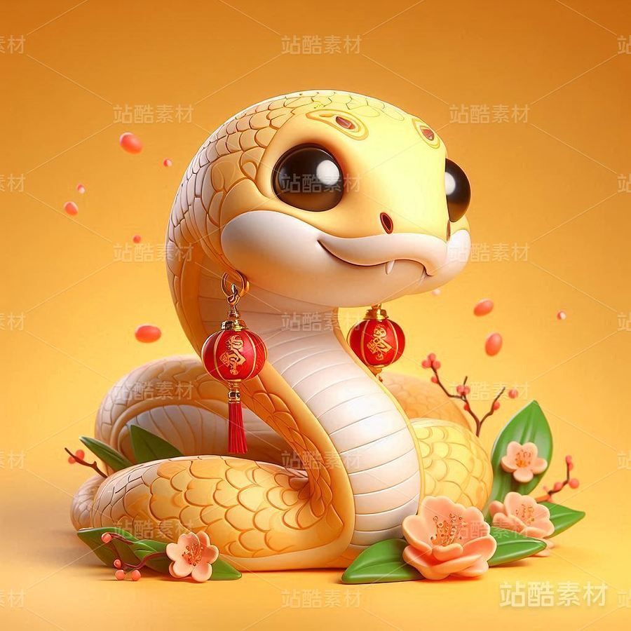 吉祥物蛇(主预览-20335) - 未分类 - 站酷设计师小龙0w0原创素材 - 站酷ZCOOL