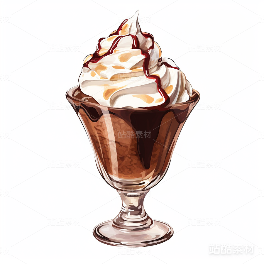 水彩手繪風格素材（糕點、甜點）（主預覽-23397） - 未分類 - 站酷設(shè)計師設(shè)計師丨穆夢sama原創(chuàng)素材 - 站酷ZCOOL