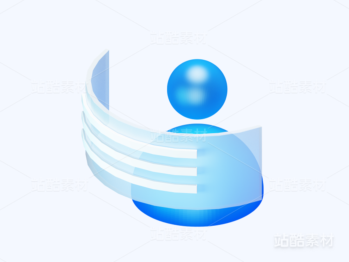 3D科技藍白圖標（主預覽-25607） - 未分類 - 站酷設計師光碼UI創(chuàng)意站原創(chuàng)素材 - 站酷ZCOOL