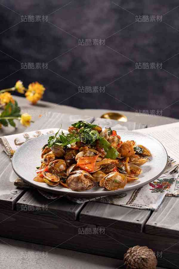 美食摄影|菜肴菜品112-辣炒花蛤（主预览-29471） - 未分类 - 站酷设计师春去秋来海棠花开原创素材 - 站酷ZCOOL