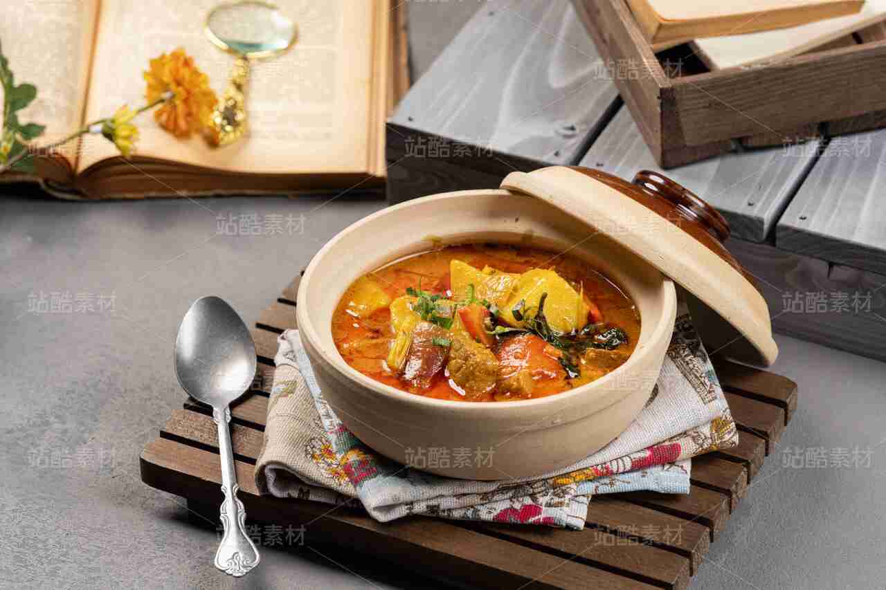 美食摄影|菜肴菜品119-咖喱牛肉