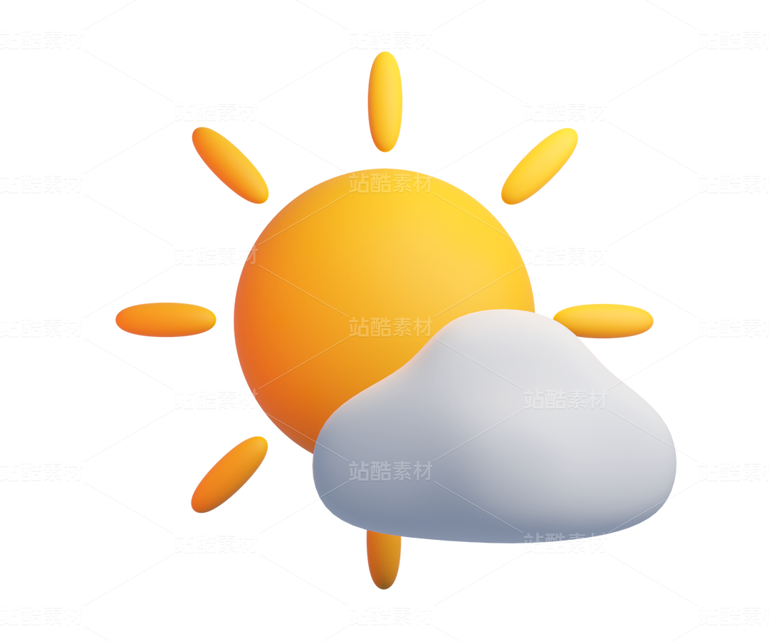 天气图标3D（主预览-30924） - 未分类 - 站酷设计师叽壹叽原创素材 - 站酷ZCOOL