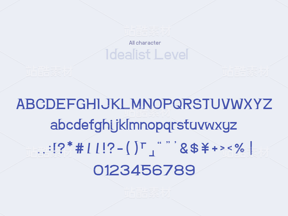 「Idealist」免費(fèi)商用英文系列字體（主預(yù)覽-35187） - 未分類 - 站酷設(shè)計師WallaceWang原創(chuàng)素材 - 站酷ZCOOL