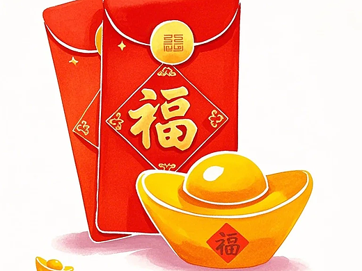 新年红包插画18