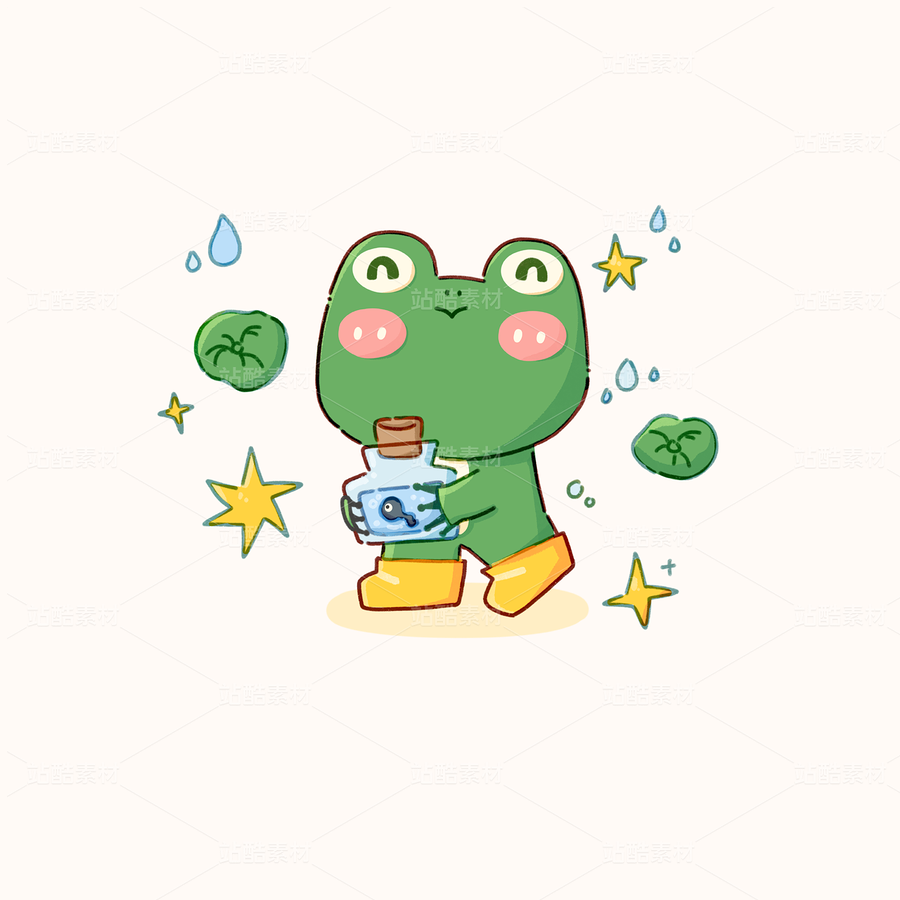 單線描邊動(dòng)物插畫(huà)（主預(yù)覽-40485） - 未分類 - 站酷設(shè)計(jì)師小發(fā)喝豆奶原創(chuàng)素材 - 站酷ZCOOL