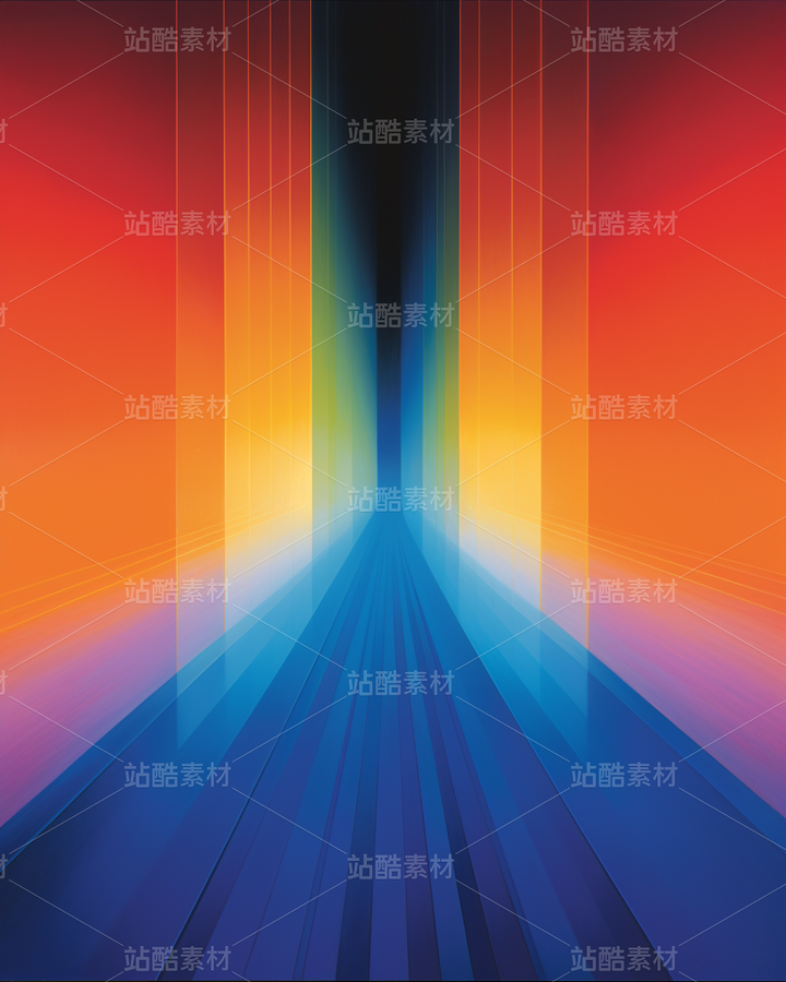 彩色多巴胺幾何藝術(shù)空靈感抽象立體線(xiàn)條（主預(yù)覽-41958） - 未分類(lèi) - 站酷設(shè)計(jì)師AIGC微微原創(chuàng)素材 - 站酷ZCOOL