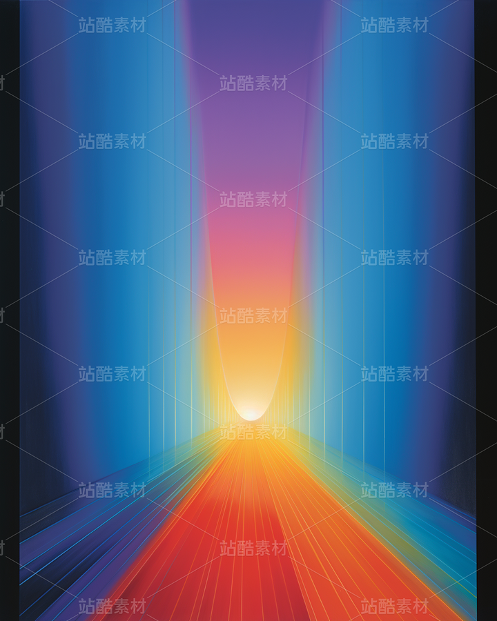 彩色多巴胺幾何藝術(shù)空靈感抽象立體線(xiàn)條（主預(yù)覽-41949） - 未分類(lèi) - 站酷設(shè)計(jì)師AIGC微微原創(chuàng)素材 - 站酷ZCOOL