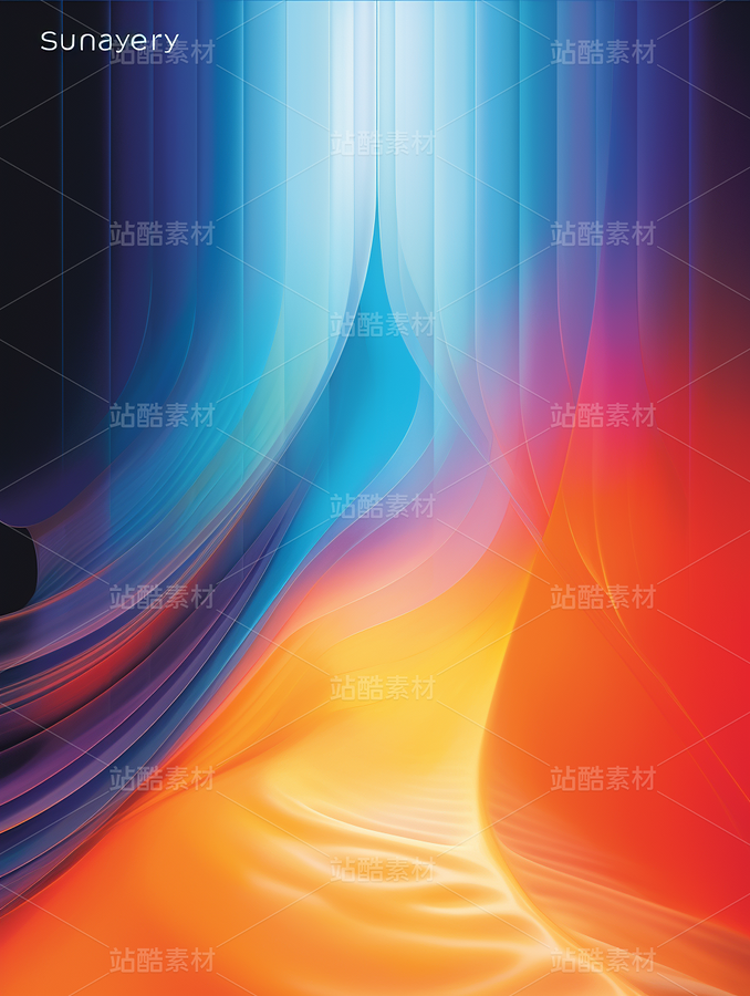 彩色多巴胺幾何藝術(shù)空靈感抽象立體線(xiàn)條（主預(yù)覽-41941） - 未分類(lèi) - 站酷設(shè)計(jì)師AIGC微微原創(chuàng)素材 - 站酷ZCOOL