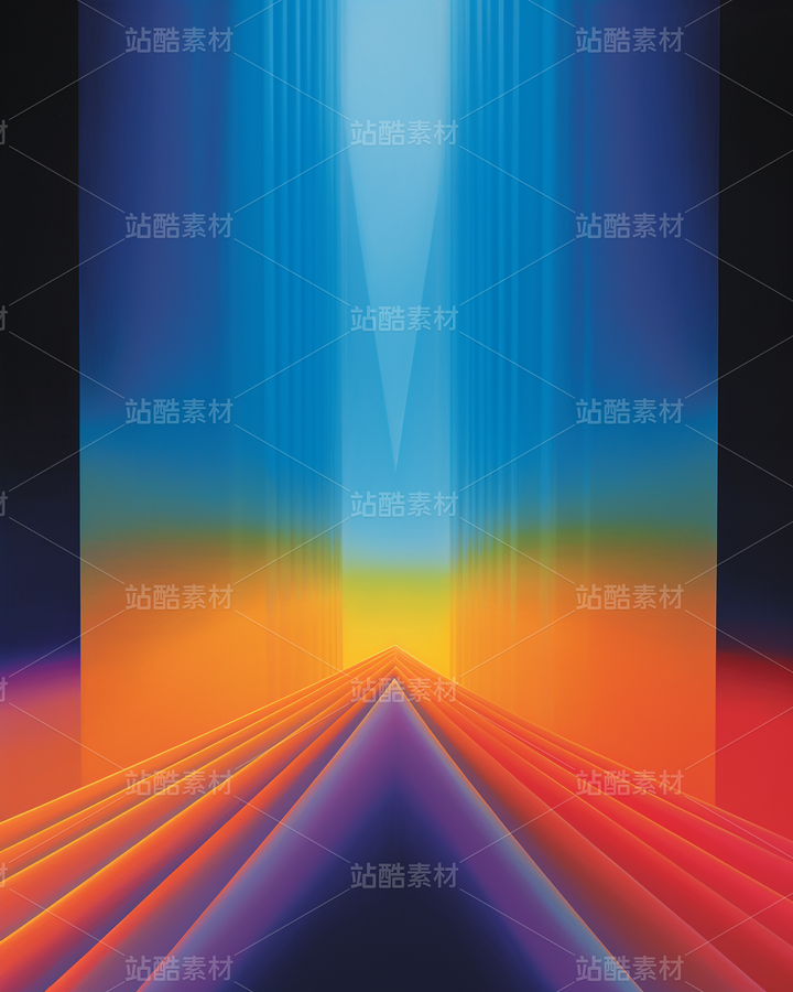 彩色多巴胺幾何藝術(shù)空靈感抽象立體線(xiàn)條（主預(yù)覽-41951） - 未分類(lèi) - 站酷設(shè)計(jì)師AIGC微微原創(chuàng)素材 - 站酷ZCOOL