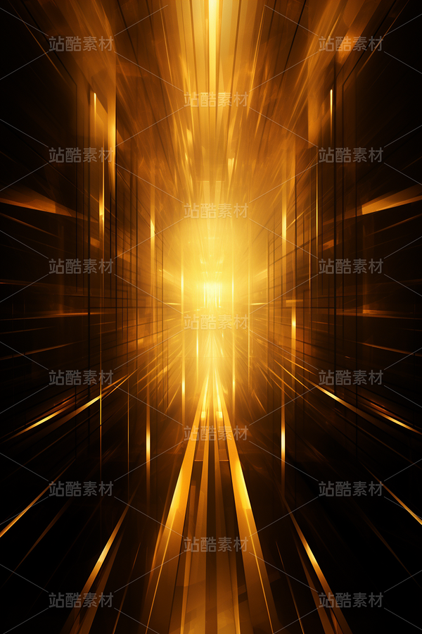 金色高端城市空间艺术几何图形光影(主预览-42180) - 未分类 - 站酷设计师AIGC微微原创素材 - 站酷ZCOOL