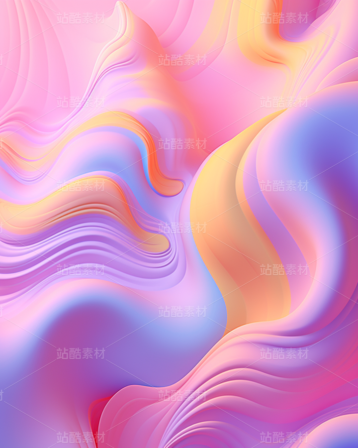 彩色渐变几何艺术酸性设计荧光质感（主预览-42799） - 未分类 - 站酷设计师AIGC微微原创素材 - 站酷ZCOOL