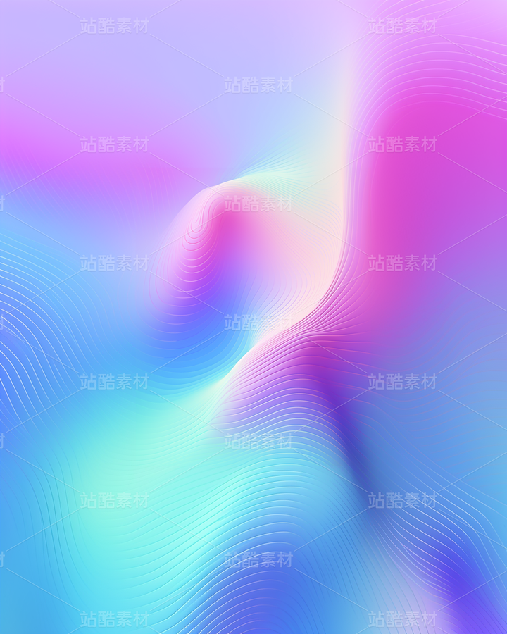 彩色渐变几何艺术酸性设计荧光质感（主预览-42803） - 未分类 - 站酷设计师AIGC微微原创素材 - 站酷ZCOOL