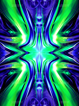 熒光綠色藍(lán)色紫色漸變幾何藝術(shù)未來科技（導(dǎo)航-42971） - 未分類 - 站酷設(shè)計師AIGC微微原創(chuàng)素材 - 站酷ZCOOL