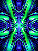 熒光綠色藍(lán)色紫色漸變幾何藝術(shù)未來科技（導(dǎo)航-42979） - 未分類 - 站酷設(shè)計師AIGC微微原創(chuàng)素材 - 站酷ZCOOL