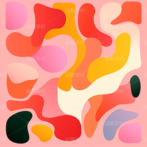 彩色熒光漸變幾何藝術(shù)海報元素（導(dǎo)航-43098） - 未分類 - 站酷設(shè)計師AIGC微微原創(chuàng)素材 - 站酷ZCOOL