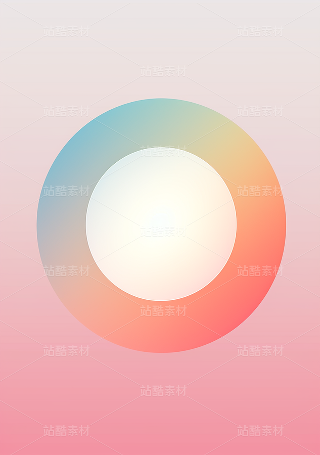 彩色熒光漸變幾何藝術(shù)海報元素（主預(yù)覽-43108） - 未分類 - 站酷設(shè)計師AIGC微微原創(chuàng)素材 - 站酷ZCOOL