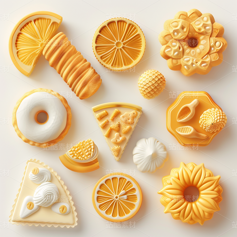3D图标ICON生活食物饮品医药可爱彩色(主预览-43503) - 未分类 - 站酷设计师AIGC微微原创素材 - 站酷ZCOOL
