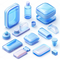 3D图标ICON彩色旅游化妆品食品度假游戏科技图标ICON(导航-43597) - 未分类 - 站酷设计师AIGC微微原创素材 - 站酷ZCOOL