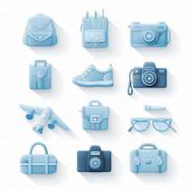 3D图标ICON彩色旅游化妆品食品度假游戏科技图标ICON(导航-43599) - 未分类 - 站酷设计师AIGC微微原创素材 - 站酷ZCOOL