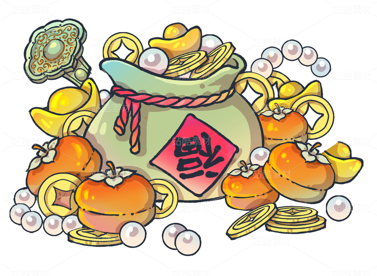 蛇年ip:事事如意（主预览-53818） - 未分类 - 站酷设计师米多米丫原创素材 - 站酷ZCOOL