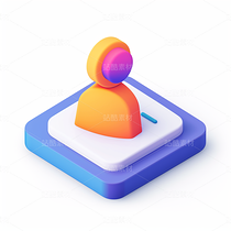 3D彩色插画图标ICON社交媒体（导航-61754） - 未分类 - 站酷设计师AIGC微微原创素材 - 站酷ZCOOL