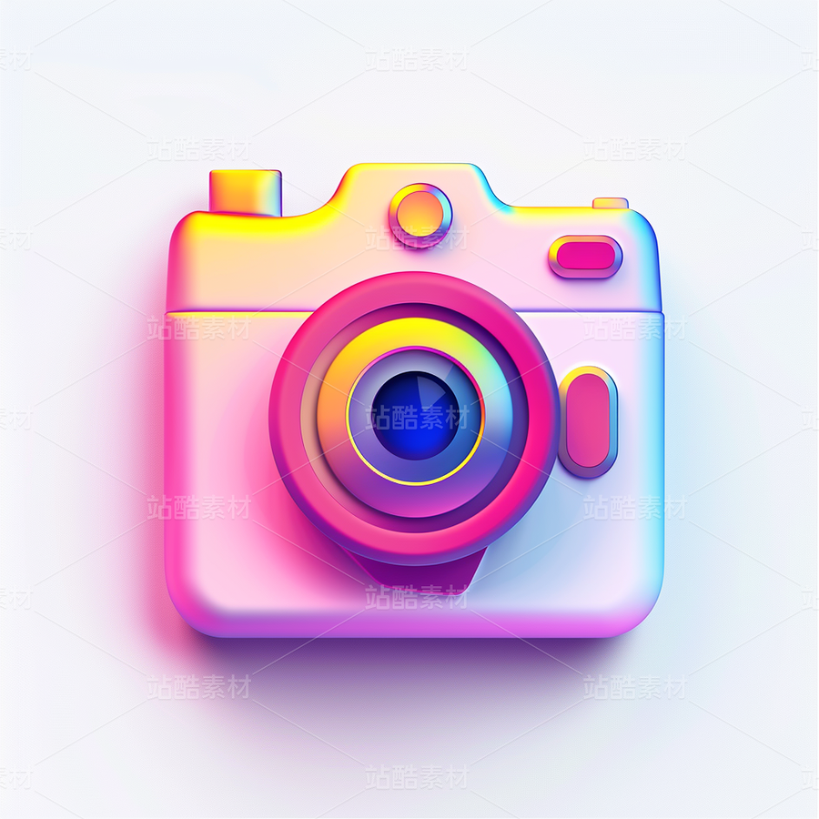 3D彩色插画图标ICON社交媒体（主预览-61796） - 未分类 - 站酷设计师AIGC微微原创素材 - 站酷ZCOOL