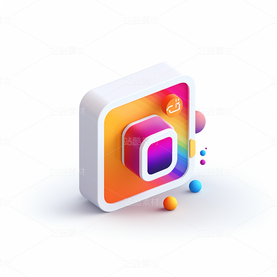 3D彩色插画图标ICON社交媒体（主预览-61794） - 未分类 - 站酷设计师AIGC微微原创素材 - 站酷ZCOOL