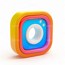 3D彩色插画图标ICON社交媒体（导航-61831） - 未分类 - 站酷设计师AIGC微微原创素材 - 站酷ZCOOL