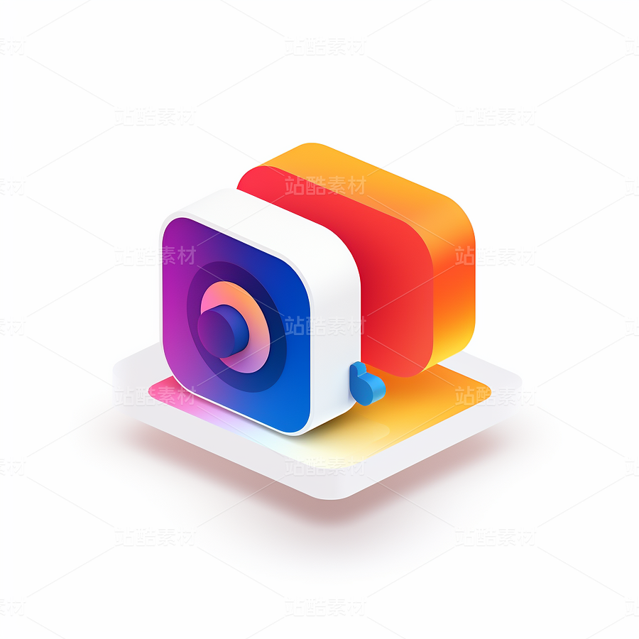 3D彩色插画图标ICON社交媒体（主预览-61825） - 未分类 - 站酷设计师AIGC微微原创素材 - 站酷ZCOOL