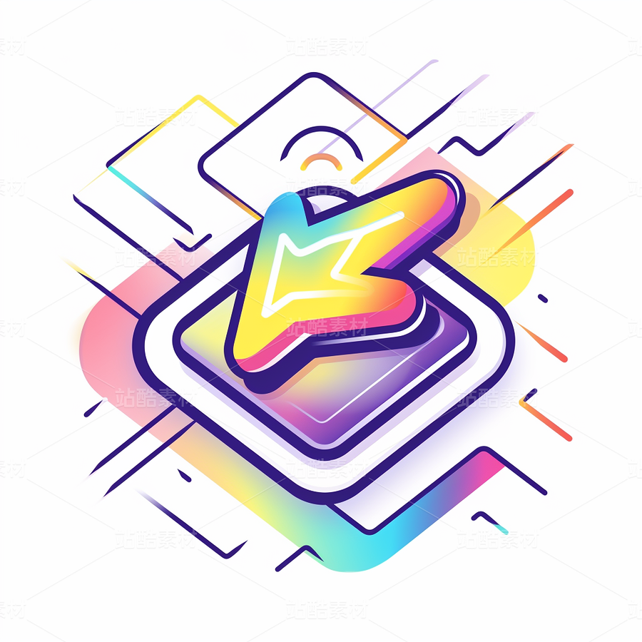 3D彩色插画图标ICON社交媒体抽象艺术（主预览-61856） - 未分类 - 站酷设计师AIGC微微原创素材 - 站酷ZCOOL