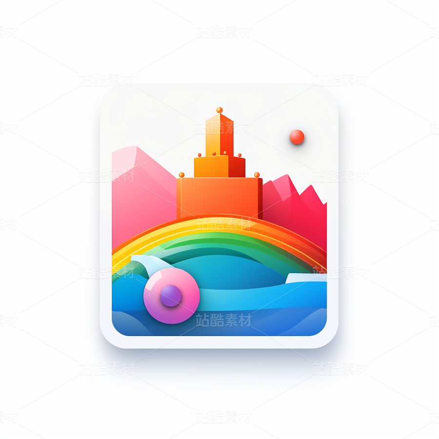 3D彩色插画图标ICON社交媒体抽象艺术(主预览-61869) - 未分类 - 站酷设计师AIGC微微原创素材 - 站酷ZCOOL