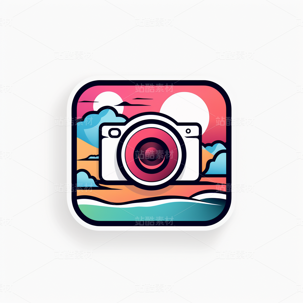 3D彩色插画图标ICON社交媒体旅游