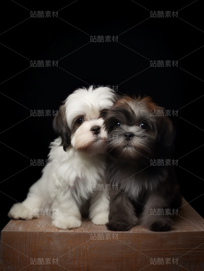 宠物动物摄影狗狗写真黑白写真(主预览-62183) - 未分类 - 站酷设计师AIGC微微原创素材 - 站酷ZCOOL
