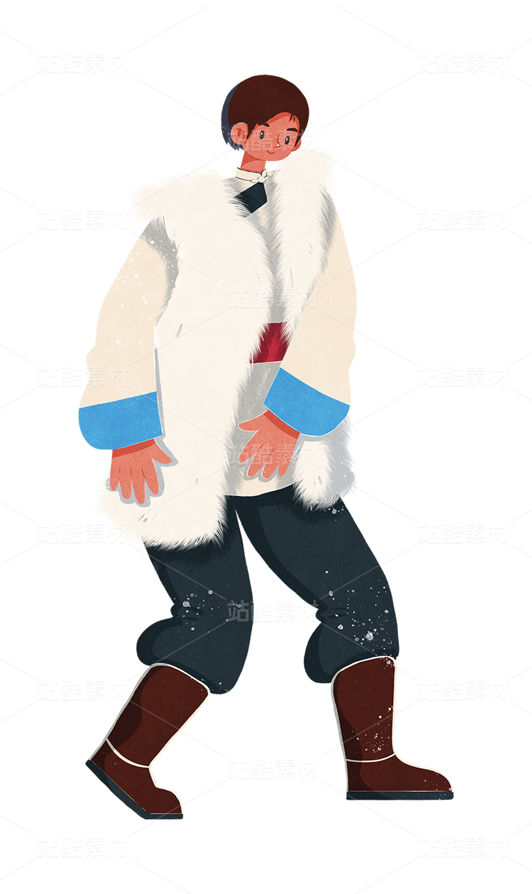纳西族民族服装男性