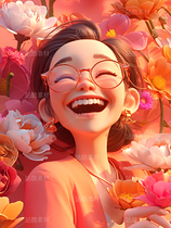 彩色3D卡通女孩閨蜜日常生活（導(dǎo)航-70818） - 未分類 - 站酷設(shè)計師AIGC微微原創(chuàng)素材 - 站酷ZCOOL