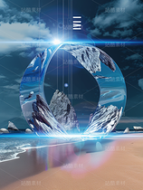 彩色熒光抽象空間藝術(shù)球體幾何空靈科幻（導(dǎo)航-71253） - 未分類 - 站酷設(shè)計(jì)師AIGC微微原創(chuàng)素材 - 站酷ZCOOL