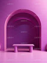 紫色粉色抽象藝術(shù)線條光影科幻空間幾何（導(dǎo)航-71549） - 未分類 - 站酷設(shè)計師AIGC微微原創(chuàng)素材 - 站酷ZCOOL