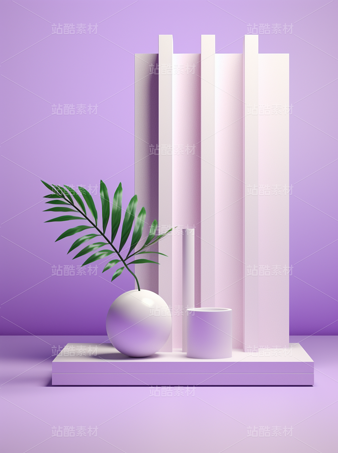 紫色粉色抽象藝術(shù)線條光影科幻空間幾何（主預(yù)覽-71556） - 未分類 - 站酷設(shè)計師AIGC微微原創(chuàng)素材 - 站酷ZCOOL