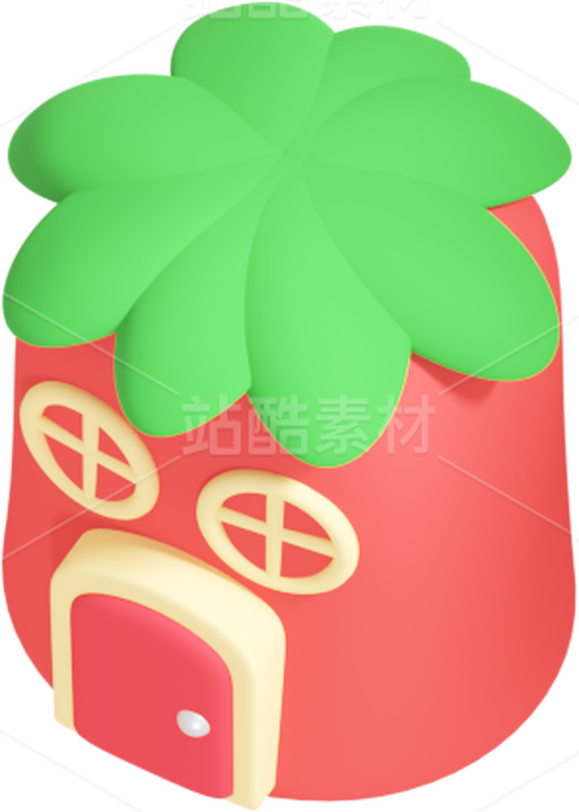 卡通3D房子（主预览-113867） - 未分类 - 站酷设计师行走的萌萌西瓜妹原创素材 - 站酷ZCOOL