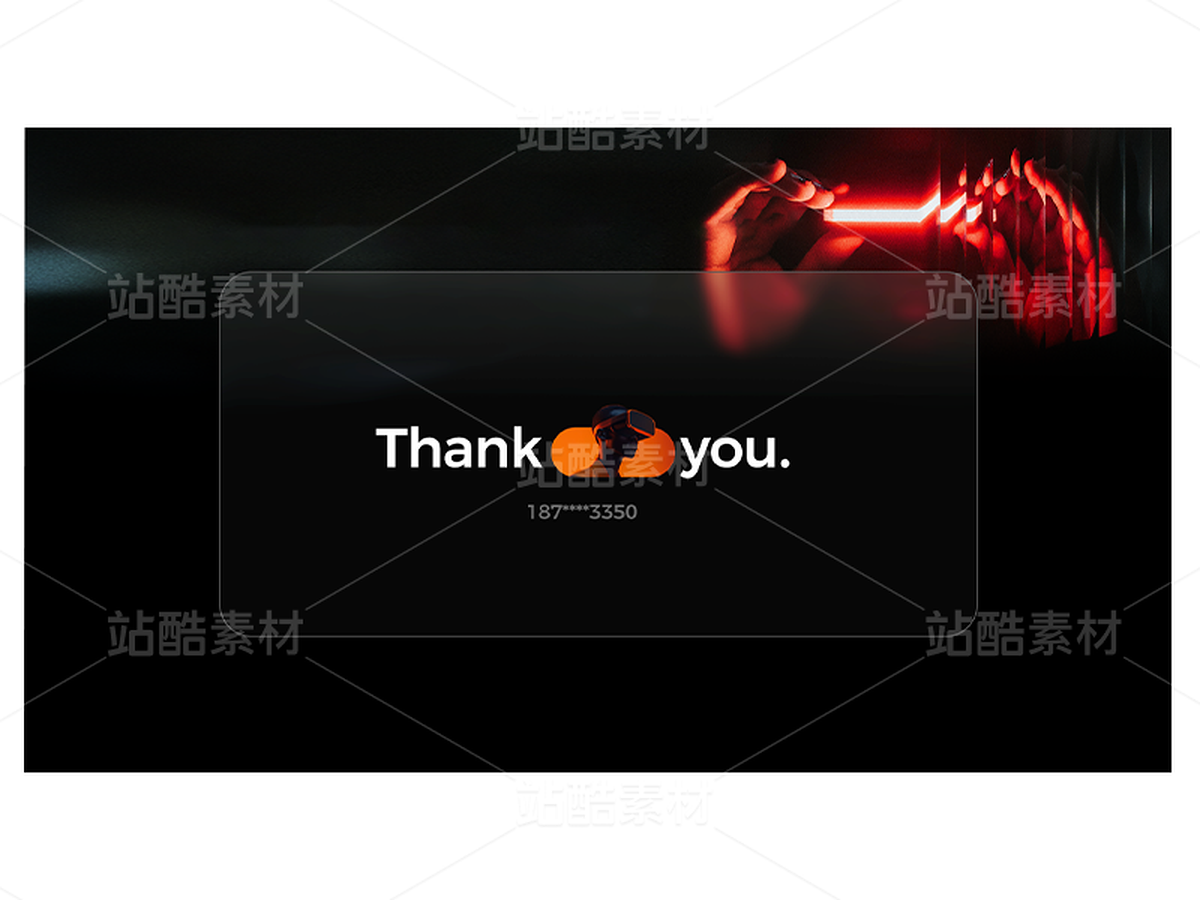 原创UIUX交互橙红渐变炫酷视觉平面设计作品集模板PSD（主预览-120359） - 未分类 - 站酷设计师MDD_007原创素材 - 站酷ZCOOL