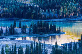 新疆阿勒泰喀納斯神仙灣秋季風(fēng)光（導(dǎo)航-120665） - 未分類 - 站酷設(shè)計師陳喆風(fēng)光攝影原創(chuàng)素材 - 站酷ZCOOL