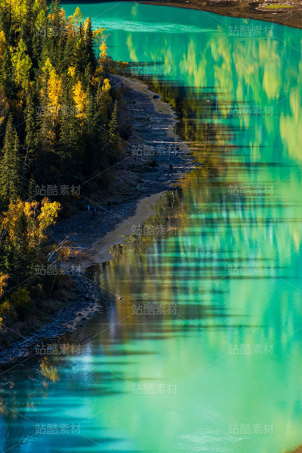 新疆阿勒泰喀纳斯月亮湾秋季风光（主预览-120690） - 未分类 - 站酷设计师陈喆风光摄影原创素材 - 站酷ZCOOL