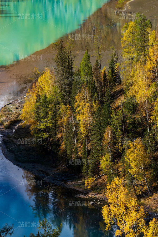 新疆阿勒泰喀纳斯月亮湾秋季风光（主预览-120688） - 未分类 - 站酷设计师陈喆风光摄影原创素材 - 站酷ZCOOL