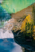 新疆阿勒泰喀纳斯月亮湾秋季风光（导航-120691） - 未分类 - 站酷设计师陈喆风光摄影原创素材 - 站酷ZCOOL