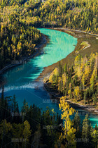 新疆阿勒泰喀纳斯月亮湾秋季风光（导航-120684） - 未分类 - 站酷设计师陈喆风光摄影原创素材 - 站酷ZCOOL